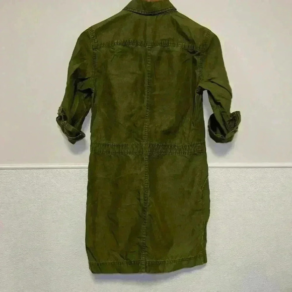 Armani Exchange Green Button Down Dress Size 2 - Picture 13 of 15